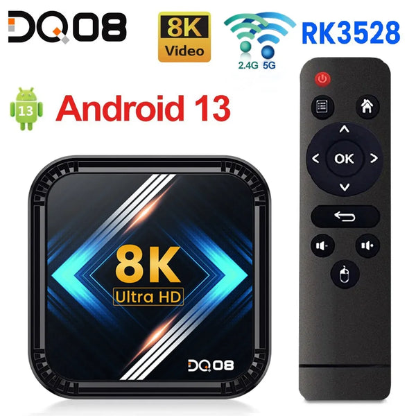 DECODEUR SMART TV BOX -  & NETFLIX - 8K VIDEO 4K HDR10 + WIFI B –  PANOSOLEY™